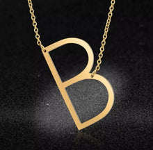 Load image into Gallery viewer, Gold Initial Chain