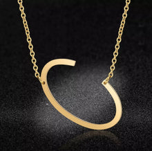 Load image into Gallery viewer, Gold Initial Chain