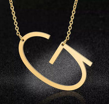 Load image into Gallery viewer, Gold Initial Chain
