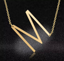 Load image into Gallery viewer, Gold Initial Chain