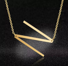 Load image into Gallery viewer, Gold Initial Chain