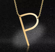 Load image into Gallery viewer, Gold Initial Chain