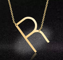 Load image into Gallery viewer, Gold Initial Chain