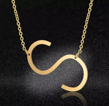 Load image into Gallery viewer, Gold Initial Chain