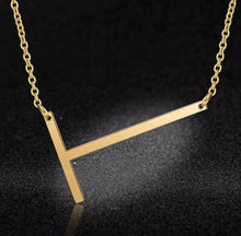 Load image into Gallery viewer, Gold Initial Chain