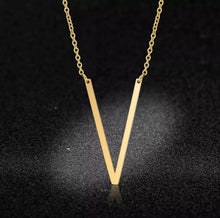Load image into Gallery viewer, Gold Initial Chain