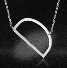 Load image into Gallery viewer, Silver Initial Chain