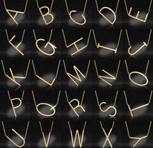 Load image into Gallery viewer, Gold Initial Chain