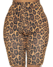 Load image into Gallery viewer, Biker Shorts (Leopard)