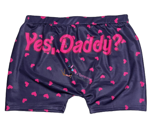 Yes Daddy Snack Shorts Black