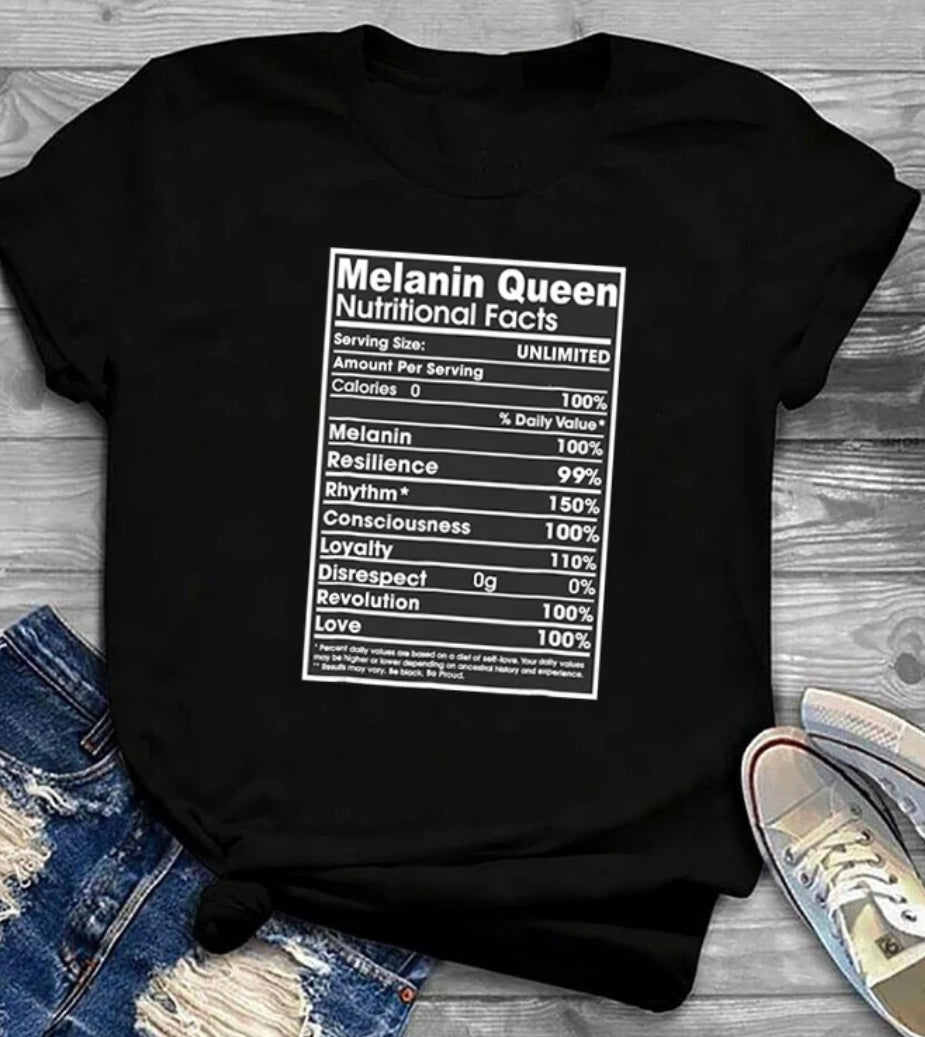 Melanin Queen T shirt