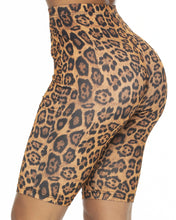 Load image into Gallery viewer, Biker Shorts (Leopard)
