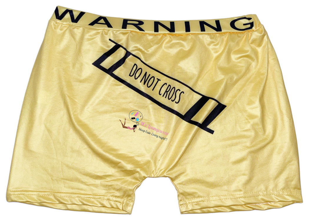 Warning Me Snack Shorts